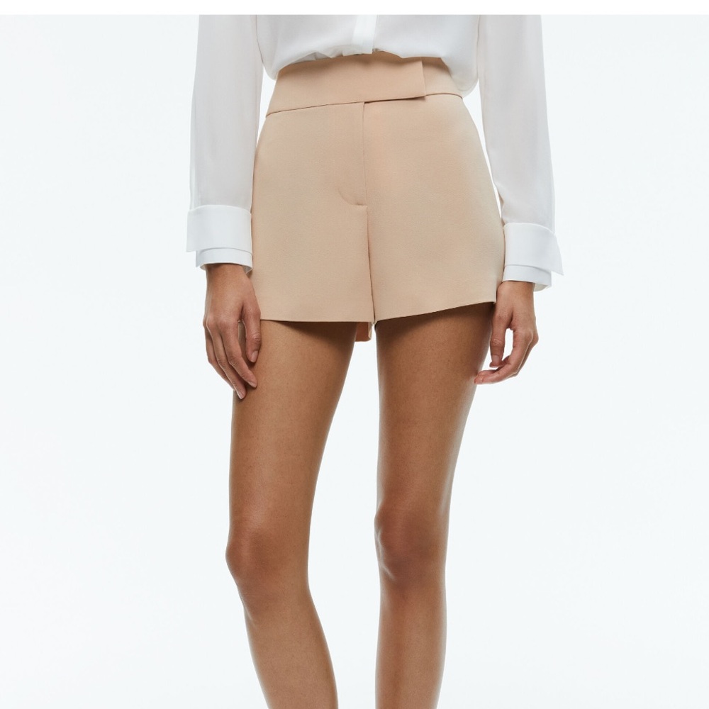 Alice+ Olivia MARA CROSSOVER WAISTBAND CLEAN SHORT